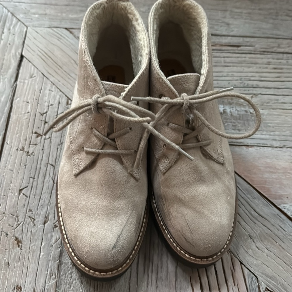 Suede Booties - Picture 2 of 6